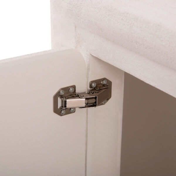 ΜΠΟΥΦΕΣ ΣΕΙΡΑ SANTORINI HM18068 MDF ΣΕ ΥΠΟΛΕΥΚΟ ΧΡΩΜΑ-3 ΠΟΡΤΕΣ 140x38x64Υεκ. (x1) - Image 7