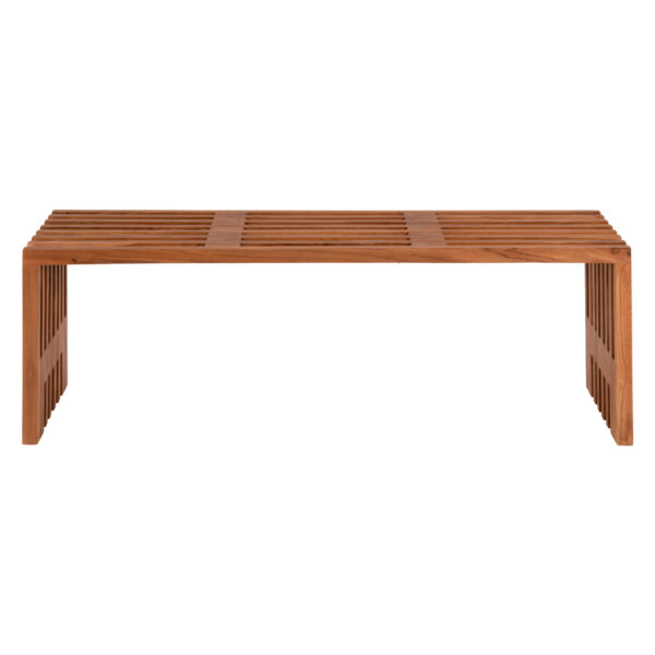 ΠΑΓΚΑΚΙ NYA HM9829 ΜΑΣΙΦ ΞΥΛΟ TEAK ΣΕ ΦΥΣΙΚΟ 139,5x34,5x48,5Υεκ. (x1) - Image 3