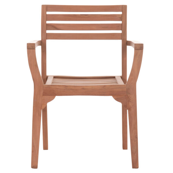 ΠΟΛΥΘΡΟΝΑ ΕΞΩΤ.ΧΩΡΟΥ ERMIONI HM18129 ΞΥΛΟ TEAK--ΦΥΣΙΚΟ ΧΡΩΜΑ 60x59x84Υεκ. (x1) - Image 3
