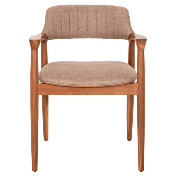 ΠΟΛΥΘΡΟΝΑ JAMES HM18259 TEAK WOOD ΜΕ ΣΑΜΠΑΝΙ ΥΦΑΣΜΑ 57x52x76Υεκ. (x1) - Image 3
