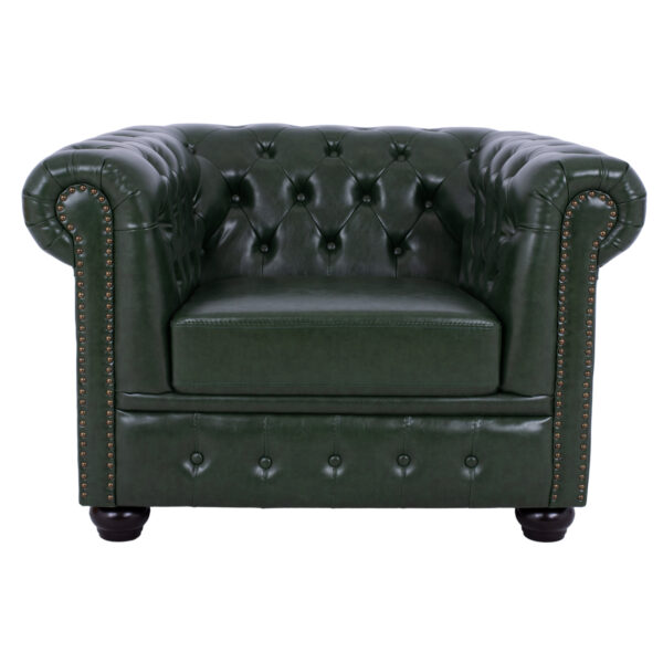ΠΟΛΥΘΡΟΝΑ T.CHESTERFIELD POLINA HM3011.08 PU ΚΥΠΑΡΙΣΣΙ 106x87x70Y εκ. (x1) - Image 3