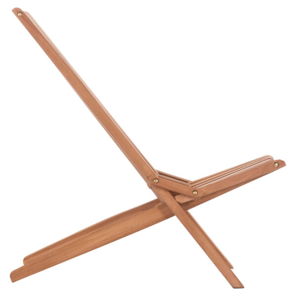 ΠΟΛΥΘΡΟΝΑ LOUNGE ΠΤΥΣΣΟΜΕΝΗ SHIGAO HM18112 ΞΥΛΟ TEAK--ΦΥΣΙΚΟ 61x88.5x89Υεκ. (x1) - Image 4