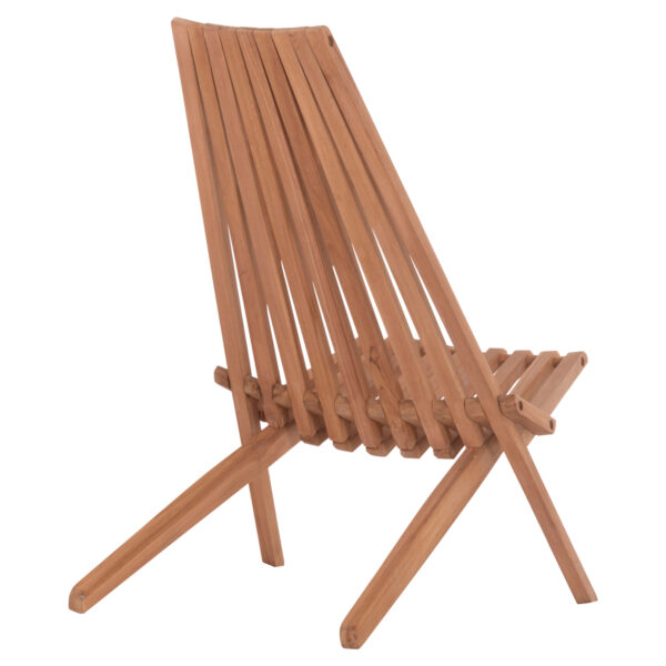 ΠΟΛΥΘΡΟΝΑ LOUNGE ΠΤΥΣΣΟΜΕΝΗ SHIGAO HM18112 ΞΥΛΟ TEAK--ΦΥΣΙΚΟ 61x88.5x89Υεκ. (x1) - Image 5