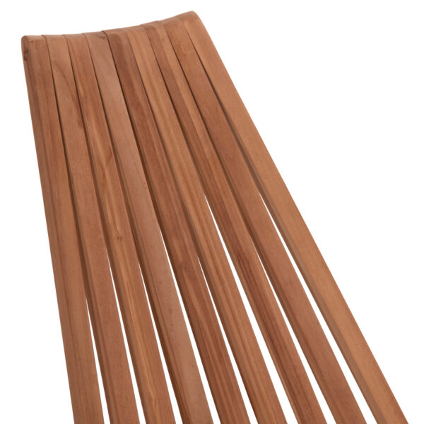 ΠΟΛΥΘΡΟΝΑ LOUNGE ΠΤΥΣΣΟΜΕΝΗ SHIGAO HM18112 ΞΥΛΟ TEAK--ΦΥΣΙΚΟ 61x88.5x89Υεκ. (x1) - Image 7