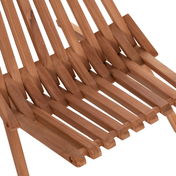 ΠΟΛΥΘΡΟΝΑ LOUNGE ΠΤΥΣΣΟΜΕΝΗ SHIGAO HM18112 ΞΥΛΟ TEAK--ΦΥΣΙΚΟ 61x88.5x89Υεκ. (x1) - Image 8