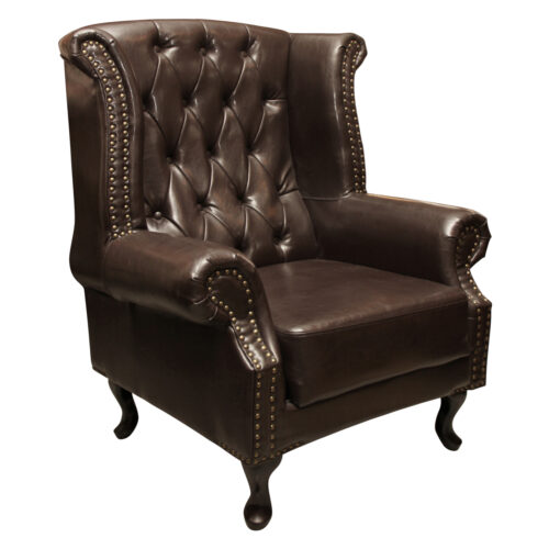ΠΟΛΥΘΡΟΝΑ-ΜΠΕΡΖΕΡΑ T.CHESTERFIELD POLINA HM0053.01 PU ΣΚ.ΚΑΦΕ 83x75x107 εκ. (x1)
