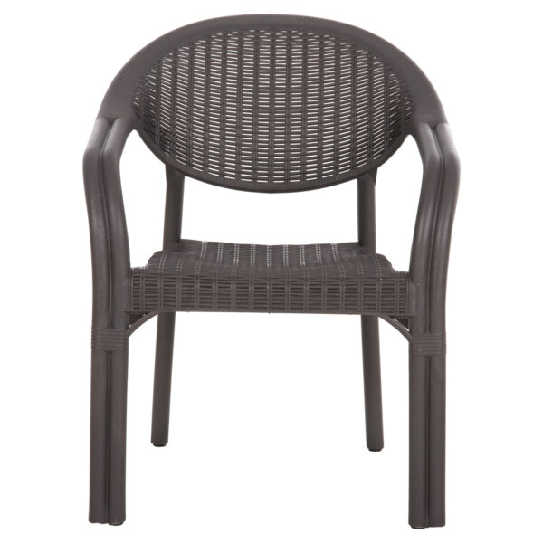 ΠΟΛΥΘΡΟΝΑ ΠΟΛΥΠΡΟΠΥΛΕΝΙΟΥ FETT HM6158.06 BAMBOO LOOK-ΚΑΦΕ 63x59x81Υεκ. (x1) - Image 3