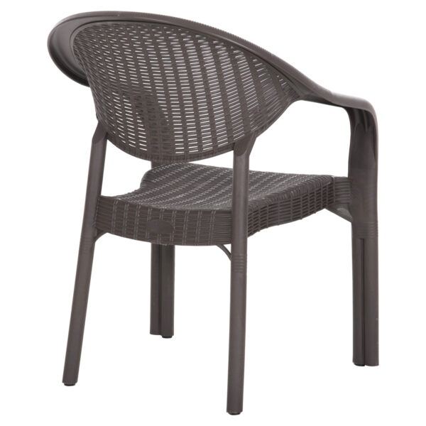 ΠΟΛΥΘΡΟΝΑ ΠΟΛΥΠΡΟΠΥΛΕΝΙΟΥ FETT HM6158.06 BAMBOO LOOK-ΚΑΦΕ 63x59x81Υεκ. (x1) - Image 5