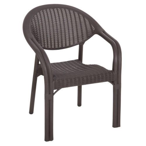 ΠΟΛΥΘΡΟΝΑ ΠΟΛΥΠΡΟΠΥΛΕΝΙΟΥ FETT HM6158.06 BAMBOO LOOK-ΚΑΦΕ 63x59x81Υεκ. (x1)