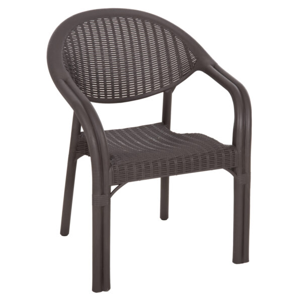 ΠΟΛΥΘΡΟΝΑ ΠΟΛΥΠΡΟΠΥΛΕΝΙΟΥ FETT HM6158.06 BAMBOO LOOK-ΚΑΦΕ 63x59x81Υεκ. (x1)