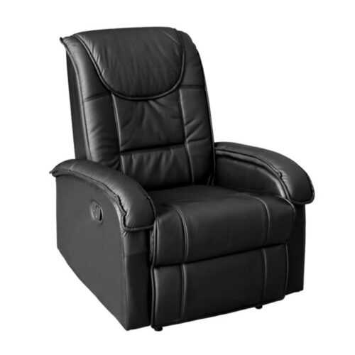 ΠΟΛΥΘΡΟΝΑ RELAX ΜΕ ΜΗΧΑΝΙΣΜΟ MASSAGE ROCCA HM0026.01 PU ΜΑΥΡΟ 80x96x97 εκ. (x1)