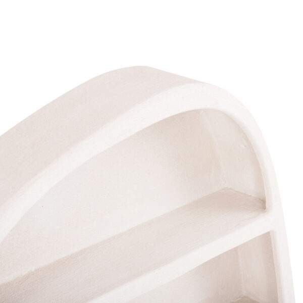 ΡΑΦΙ ΤΟΙΧΟΥ ΣΕΙΡΑ SANTORINI HM18058 MDF ΣΕ ΥΠΟΛΕΥΚΟ ΧΡΩΜΑ 95x18x100Υεκ. (x1) - Image 7