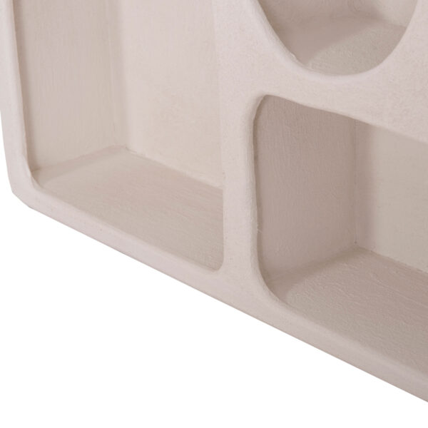 ΡΑΦΙ ΤΟΙΧΟΥ ΣΕΙΡΑ SANTORINI HM18063.01 MDF ΣΕ ΥΠΟΛΕΥΚΟ 120x18x60Υεκ. (x1) - Image 8