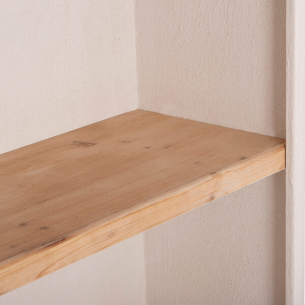 ΡΑΦΙΕΡΑ ΣΕΙΡΑ SANTORINI HM18044 MDF ΥΠΟΛΕΥΚΟ-ΡΑΦΙΑ ΞΥΛΟ ΕΛΑΤΟΥ ΦΥΣΙΚΟ 80x38x188,5Υεκ. (x1) - Image 7