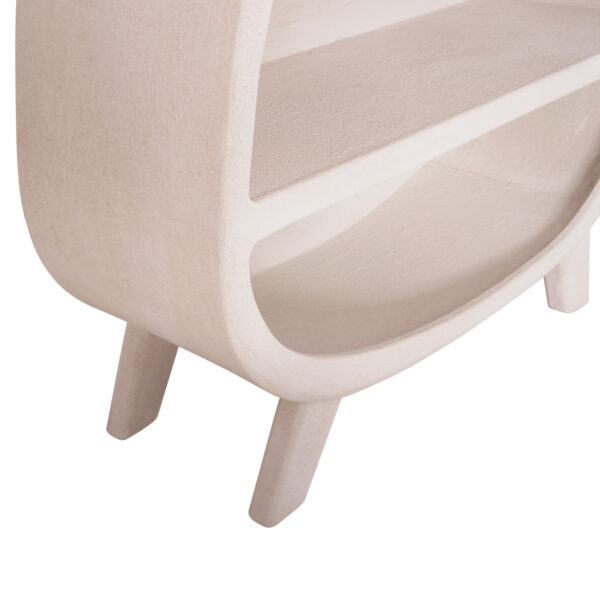 ΡΑΦΙΕΡΑ ΣΕΙΡΑ SANTORINI HM18060.01 MDF ΣΕ ΥΠΟΛΕΥΚΟ ΧΡΩΜΑ 120x38x133Υεκ. (x1) - Image 6