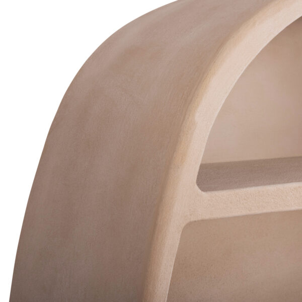 ΡΑΦΙΕΡΑ ΣΕΙΡΑ SANTORINI HM18060.02 MDF ΣΕ ΚΑΦΕ ΧΡΩΜΑ 120x38x133Υεκ. (x1) - Image 7