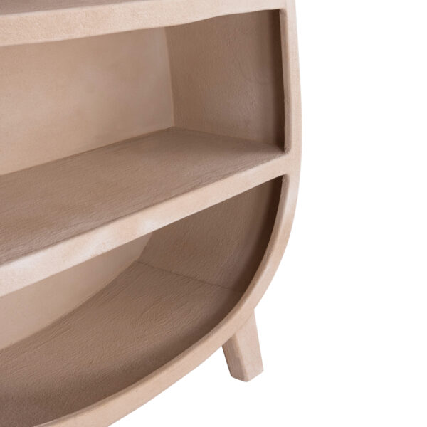 ΡΑΦΙΕΡΑ ΣΕΙΡΑ SANTORINI HM18060.02 MDF ΣΕ ΚΑΦΕ ΧΡΩΜΑ 120x38x133Υεκ. (x1) - Image 8