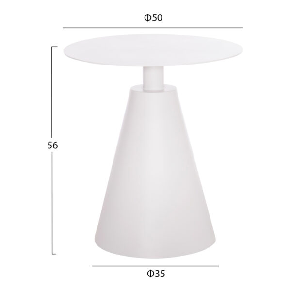 ΣΕΤ LOUNGE 3TMX ΕΞ.ΧΩΡΟΥ OREGO HM21106.02 ΑΛΟΥΜΙΝΙΟ ΣΕ ΛΕΥΚΟ (x1) - Image 3