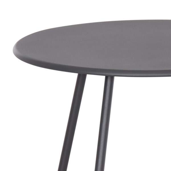 ΣΕΤ LOUNGE 3TMX ΕΞ.ΧΩΡΟΥ OREGO HM21107.01 ΑΛΟΥΜΙΝΙΟ & ΜΕΤΑΛΛΟ ΣΕ ΣΚΟΥΡΟ ΓΚΡΙ (x1) - Image 4