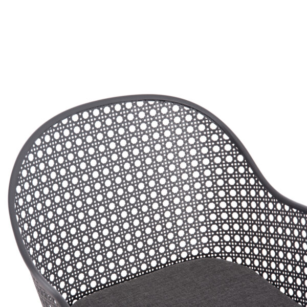 ΣΕΤ LOUNGE 3TMX ΕΞ.ΧΩΡΟΥ OREGO HM21107.01 ΑΛΟΥΜΙΝΙΟ & ΜΕΤΑΛΛΟ ΣΕ ΣΚΟΥΡΟ ΓΚΡΙ (x1) - Image 6