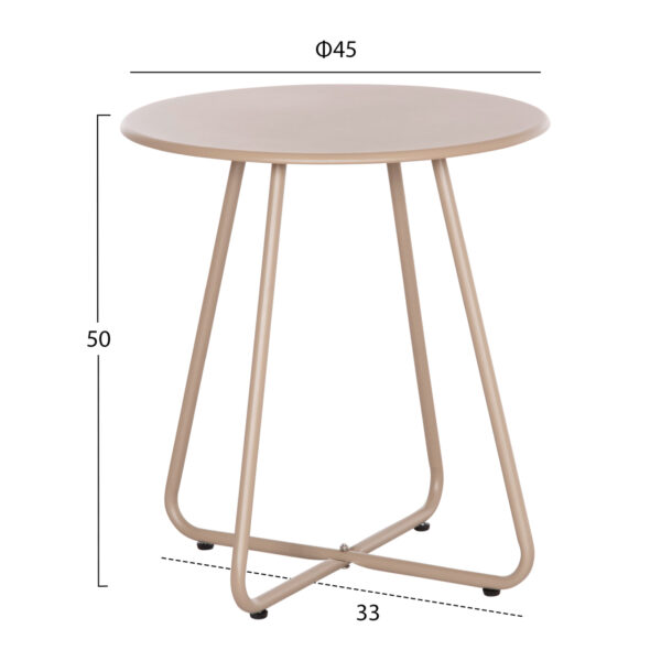 ΣΕΤ LOUNGE 3TMX ΕΞ.ΧΩΡΟΥ OREGO HM21107.03 ΑΛΟΥΜΙΝΙΟ & ΜΕΤΑΛΛΟ ΣΕ ΚΑΠΟΥΤΣΙΝΟ (x1) - Image 3