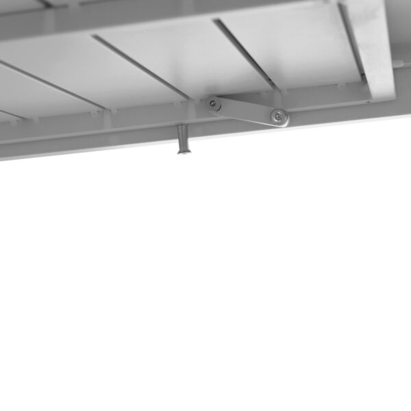 ΣΕΤ ΤΡΑΠΕΖΑΡΙΑΣ ΕΞ.ΧΩΡΟΥ 7ΤΜΧ KRUM HM21131.05 ΛΕΥΚΟ ΑΛΟΥΜΙΝΙΟ-P.E.RATTAN (x1) - Image 7