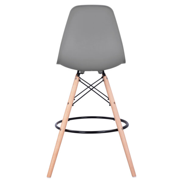 ΣΚΑΜΠΟ ΜΠΑΡ RENATA HM0173.10 ΓΚΡΙ 58x56x107Υ εκ. (x4) - Image 8