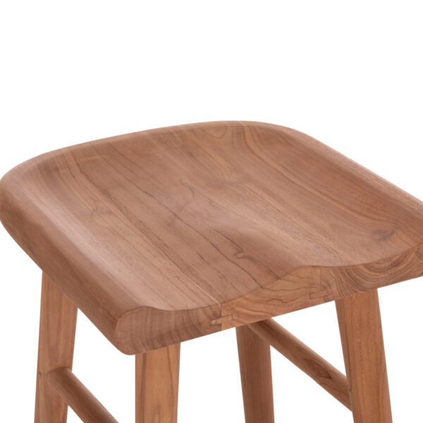 ΣΚΑΜΠΟ ΜΠΑΡ BOLMAR HM18108 ΞΥΛΟ ΤΕΑΚ ΣΕ ΦΥΣΙΚΟ 40.5x44x74Υεκ. (x1) - Image 7