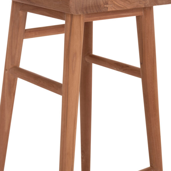 ΣΚΑΜΠΟ ΜΠΑΡ BOLMAR HM18108 ΞΥΛΟ ΤΕΑΚ ΣΕ ΦΥΣΙΚΟ 40.5x44x74Υεκ. (x1) - Image 8