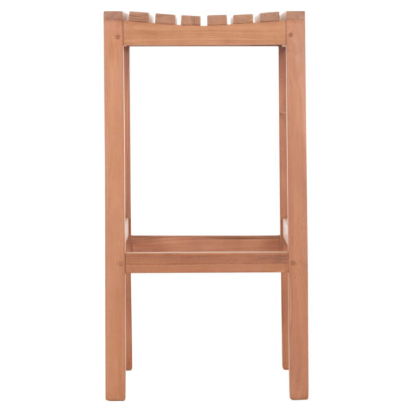 ΣΚΑΜΠΟ ΜΠΑΡ NIKOL HM18109 ΞΥΛΟ ΤΕΑΚ ΣΕ ΦΥΣΙΚΟ 40x40x77Υεκ. (x1) - Image 3