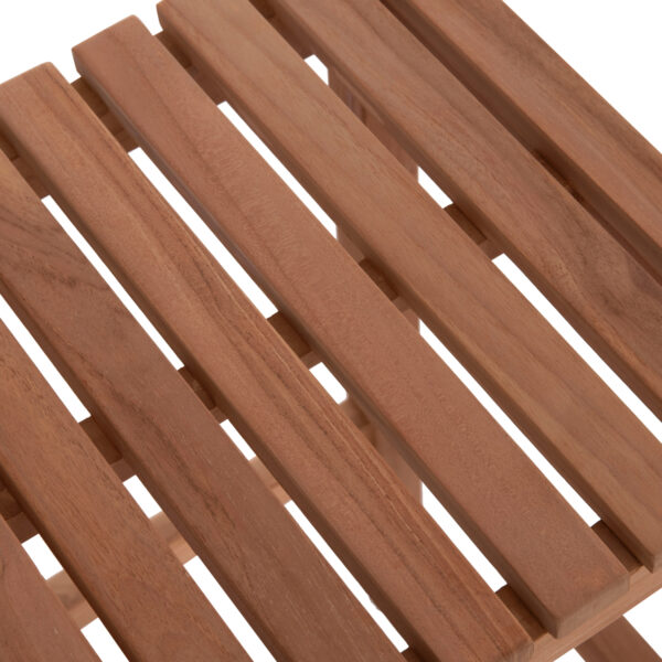ΣΚΑΜΠΟ ΜΠΑΡ NIKOL HM18109 ΞΥΛΟ ΤΕΑΚ ΣΕ ΦΥΣΙΚΟ 40x40x77Υεκ. (x1) - Image 9