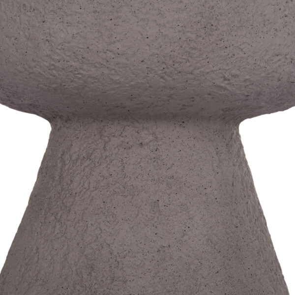 ΣΚΑΜΠΟ ΣΤΡΟΓΓΥΛΟ INTERON HM18171.03 FIBER CEMENT ΣΕ ΓΚΡΙ--Φ34x39Υεκ. (x1) - Image 6