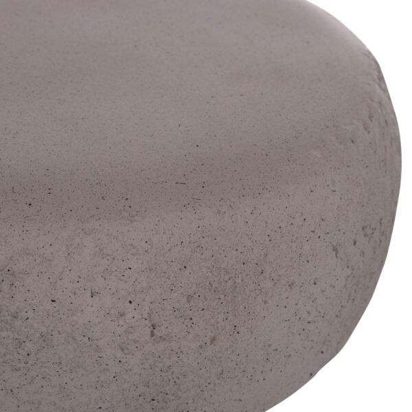 ΣΚΑΜΠΟ ΣΤΡΟΓΓΥΛΟ INTERON HM18171.03 FIBER CEMENT ΣΕ ΓΚΡΙ--Φ34x39Υεκ. (x1) - Image 9