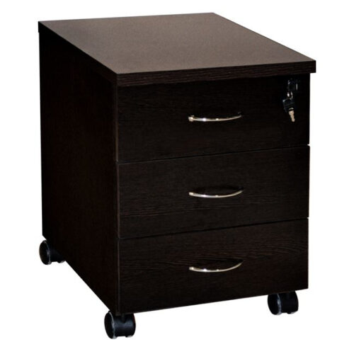ΣΥΡΤΑΡΙΕΡΑ ΓΡΑΦΕΙΟΥ ΕΠΑΓΓΕΛΜΑΤΙΚΗ CAITLYN HM2011.02 WENGE ΜΕ 3ΣΥΡΤΑΡΙΑ 38X48X53cm (x1)