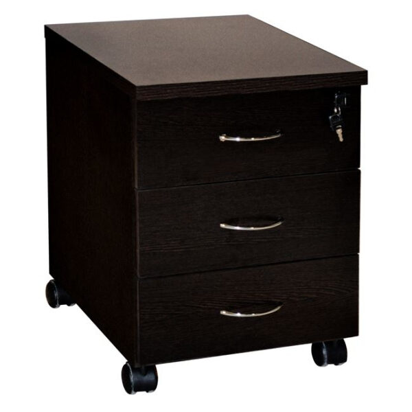 ΣΥΡΤΑΡΙΕΡΑ ΓΡΑΦΕΙΟΥ ΕΠΑΓΓΕΛΜΑΤΙΚΗ CAITLYN HM2011.02 WENGE ΜΕ 3ΣΥΡΤΑΡΙΑ 38X48X53cm (x1)