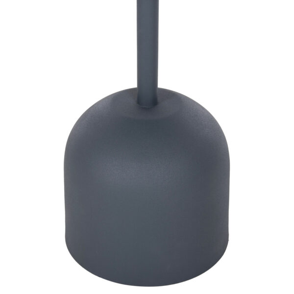 ΤΡΑΠΕΖΙ ΒΟΗΘΗΤΙΚΟ ΣΤΡΟΓΓΥΛΟ DELBEL HM4261.05 ΜΕΤΑΛΛΟ ΜΠΛΕ ΣΚΟΥΡΟ Φ39,5x53,5Υ εκ. (x1) - Image 6