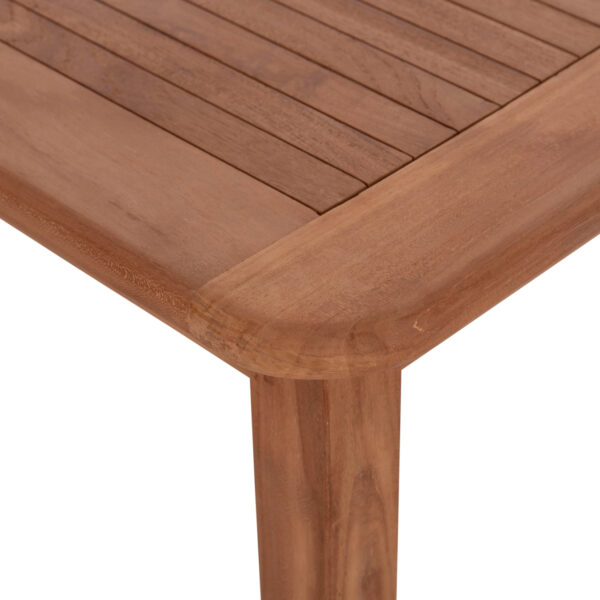 ΤΡΑΠΕΖΙ ΟΡΘΟΓΩΝΙΟ PRESSCOT HM18123 ΞΥΛΟ TEAK--ΦΥΣΙΚΟ 140x80x76Υεκ. (x1) - Image 8