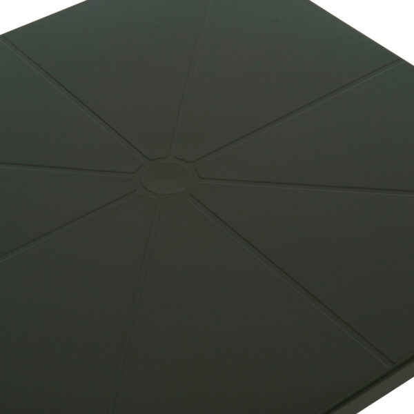 ΤΡΑΠΕΖΙ ΠΟΛΥΠΡΟΠΥΛΕΝΙΟΥ ΤΕΤΡΑΓΩΝΟ TERRIN HM6125.15 DARK OLIVE 60x60x75Υεκ. (x1) - Image 8