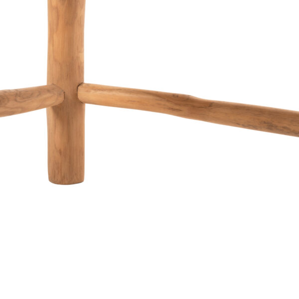 ΤΡΑΠΕΖΙ ΣΑΛΟΝΙΟΥ LONDER HM5985 ΞΥΛΟ ΤΕΑΚ- ΣΥΝΘΕΤΙΚΟ RATTAN-ΦΥΣΙΚΟ 119x79,5x41Yεκ. (x1) - Image 7
