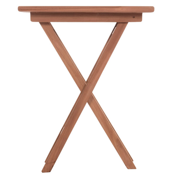 ΤΡΑΠΕΖΙ ΣΚΗΝΟΘΕΤΗ ΤΕΤΡΑΓΩΝΟ ERIS HM18118 ΞΥΛΟ TEAK--ΦΥΣΙΚΟ 60x60x75Υεκ. (x1) - Image 3