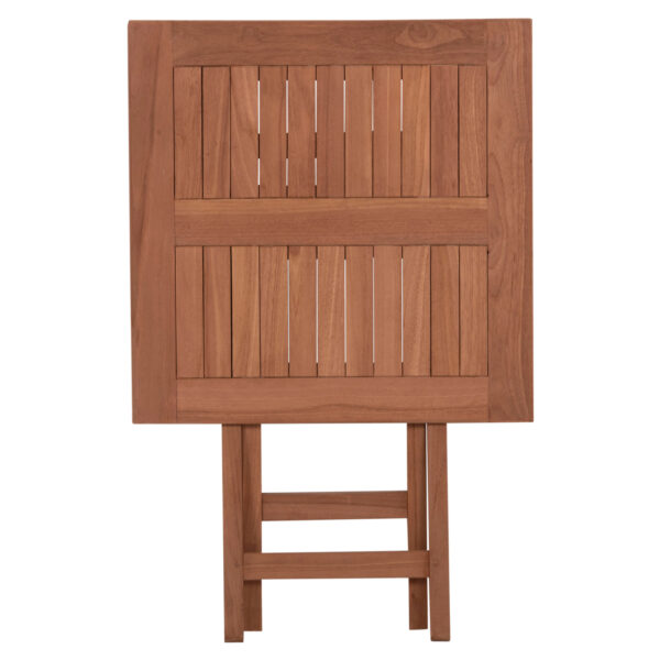 ΤΡΑΠΕΖΙ ΣΚΗΝΟΘΕΤΗ ΤΕΤΡΑΓΩΝΟ ERIS HM18118 ΞΥΛΟ TEAK--ΦΥΣΙΚΟ 60x60x75Υεκ. (x1) - Image 6
