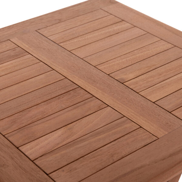ΤΡΑΠΕΖΙ ΣΚΗΝΟΘΕΤΗ ΤΕΤΡΑΓΩΝΟ ERIS HM18118 ΞΥΛΟ TEAK--ΦΥΣΙΚΟ 60x60x75Υεκ. (x1) - Image 8