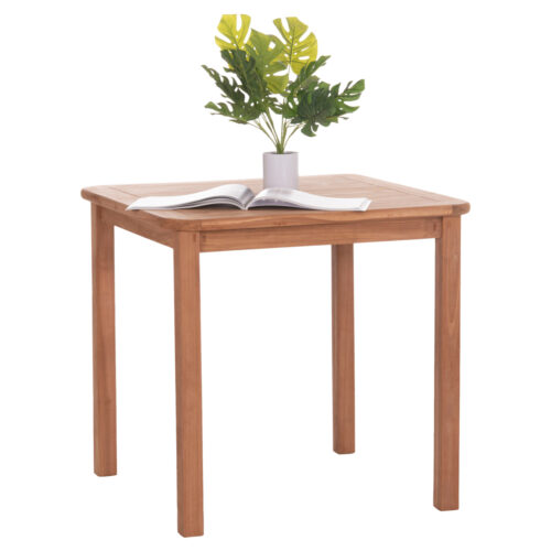 ΤΡΑΠΕΖΙ ΤΕΤΡΑΓΩΝΟ PRESSCOT HM18122 ΞΥΛΟ TEAK--ΦΥΣΙΚΟ 80x80x76Υεκ. (x1)