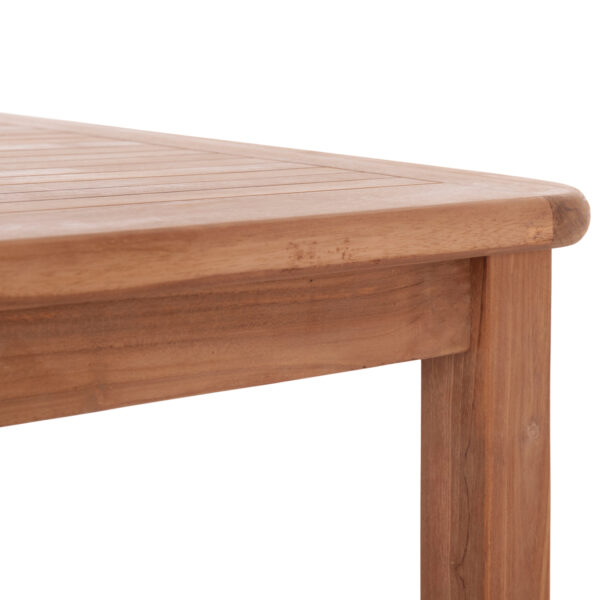 ΤΡΑΠΕΖΙ ΤΕΤΡΑΓΩΝΟ PRESSCOT HM18122 ΞΥΛΟ TEAK--ΦΥΣΙΚΟ 80x80x76Υεκ. (x1) - Image 8