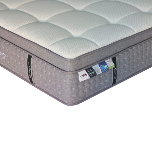Στρώμα Luxury pakoworld pocket spring+gel memory foam+latex 34-36cm 160x200εκ (x1) - Image 3