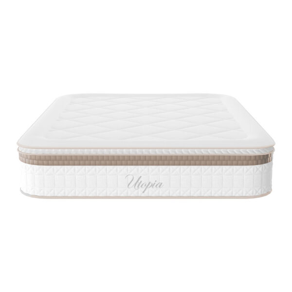 Στρώμα Utopia pakoworld pocket spring με ανώστρωμα aloe vera 30-32cm 140x200εκ (x1) - Image 3