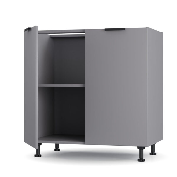 Craft Κάτω Ντουλάπι Γραφίτη 80x48x82cm - Image 2