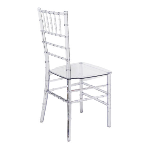 Καρέκλα Tiffany pakoworld διάφανο pc 38x38.5x88εκ (x1)