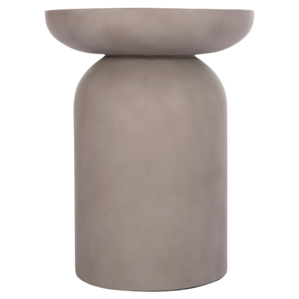 ΒΟΗΘΗΤΙΚΟ ΤΡΑΠΕΖΙ ANNA HM18160.03 FIBER CEMENT ΣΕ ΓΚΡΙ--Φ60x76Υεκ. (x1) - Image 3
