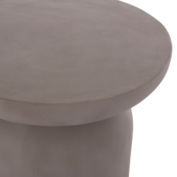 ΒΟΗΘΗΤΙΚΟ ΤΡΑΠΕΖΙ ANNA HM18160.03 FIBER CEMENT ΣΕ ΓΚΡΙ--Φ60x76Υεκ. (x1) - Image 7